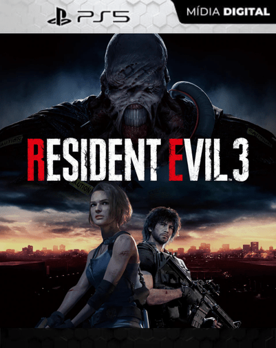 Resident Evil 3 Nemesis Remake Ps5 Psn Mídia Digital