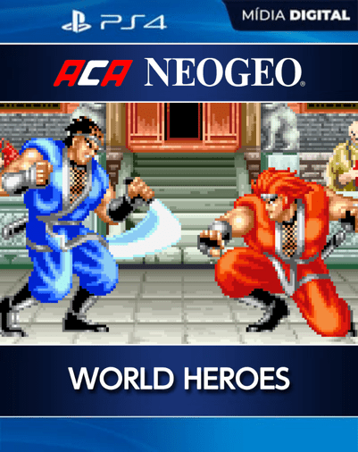 ACA NEOGEO WORLD HEROES PS4 Mídia Digital