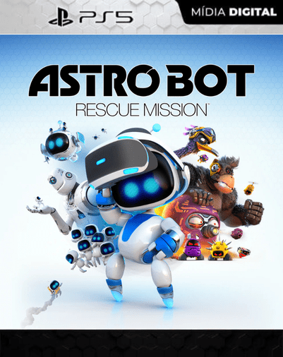 ASTRO BOT Rescue Mission PlayStation VR ps5 Mídia Digital