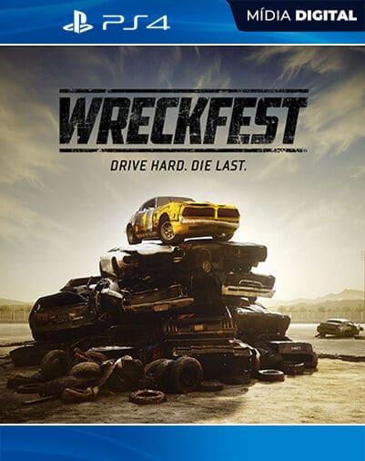 Wreckfest PS4 Mídia Digita