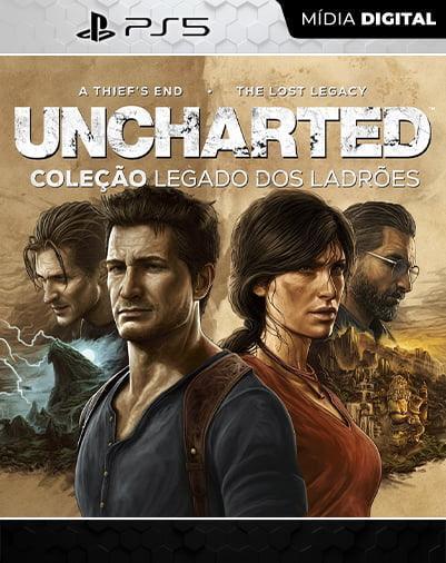 Uncharted Coleção Legado dos Ladrões PS5 Mídia Digital