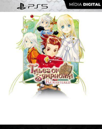 Tales of Symphonia Remastered PS5 Mídia Digital