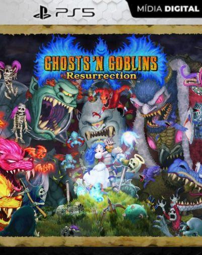Ghosts ‘n Goblins Resurrection PS5 Mídia Digital