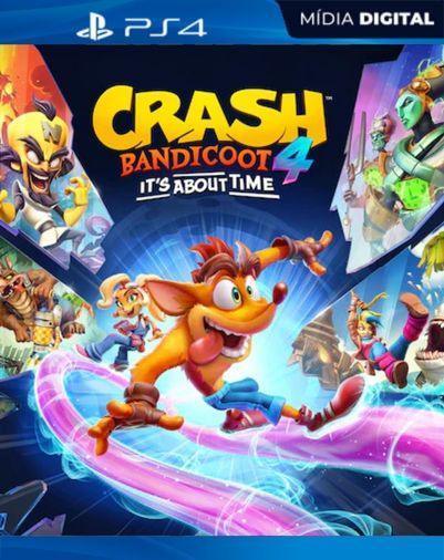 Crash Bandicoot 4: It’s About Time PS4 Mídia Digital