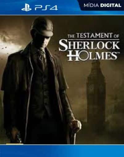 The Testament of Sherlock Holmes PS4 Midia Digital