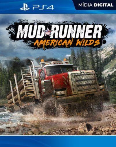 MudRunner American Wilds Edition PS4 Mídia Digital