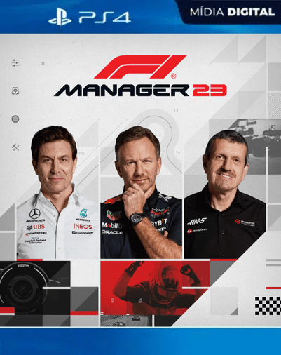 F1 23 Manager PS4 Mídia Digital