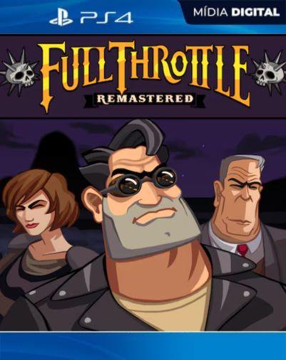 Full Throttle Remastered PS4 Mídia Digital