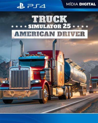 Truck Simulator 25 – American Driver PS4 Mídia Digital
