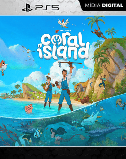 Coral Island PS5 Mídia Digital